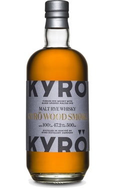 Whisky Finlande Kyro Wood Smoke Rye 47.2% 70cl