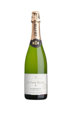Vin Blanc Effervescent Sans Alcool Pierre Chavin Le Petit Etoile Chardonnay 0% 75 Cl