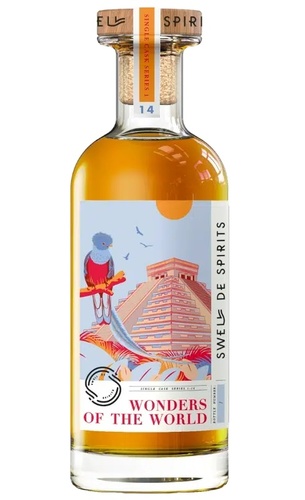 SWELL DE SPIRITS RHUM VIEUX AUSTRALIE 2012 10 ANS #14 WONDERS OF WORLD 66.9% 50CL