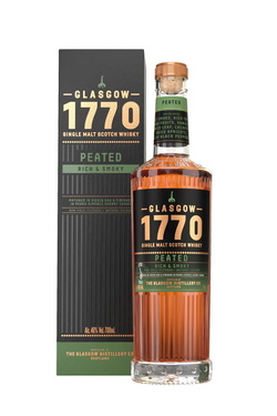 Whisky Ecosse Glasgow 1770 Peated Single Malt 46% 70cl