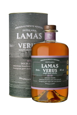 Whisky Bresil Distillerie Lamas Verus Single Mat 43% 70cl