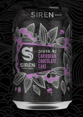 Biere Uk Siren Brewing Death By Caribbean Chocolate Cake Cans 10% 33cl