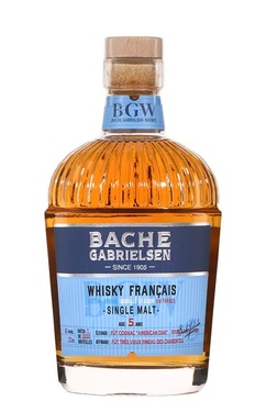 Whisky France Bache Gabrielsen Single Malt 5 Ans 41% 70cl