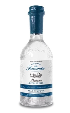 Rhum Martinique Blanc La Favorite Plaisance Canne Bleue 2023 51% 70cl