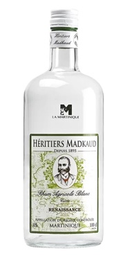 Rhum Martinique Blanc Heritiers Madkaud Renaissance 50% 1l