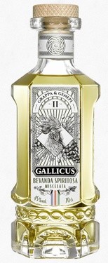 Gallicus N°2 Boisson Spiritueuse Grappa & Genepi 45% 70cl