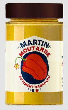 Piment Francais Maison Martin Moutarde Habanero 200gr