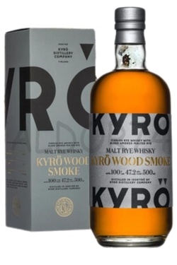 Rye Whisky Finlande KyrÖ Woodsmoke 47,2% 70cl