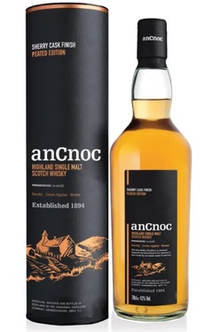 Whisky Ecosse Highlands Single Malt An Cnoc Peated Sherry 43% 70cl