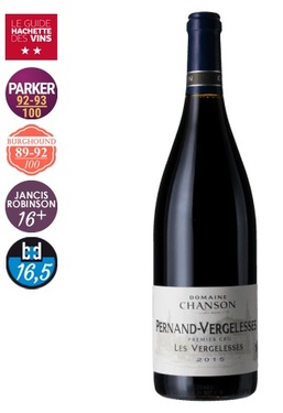 Aoc Pernand Vergelesses 1er Cru Rouge Les Vergelesses Domaine Chanson 2018 75cl