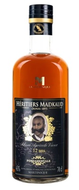 Rhum Martinique Heritiers Madkaud Xo 12 Ans 43% 70cl