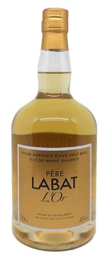 Rhum Guadeloupe Vieux Pere Labat L'or 45% 70cl