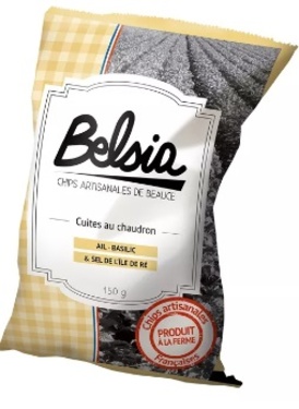 Chips Belsia Ail Basilic 150gr
