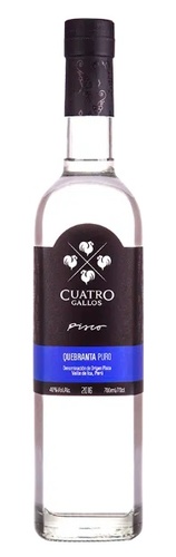 PEROU PISCO QUEBRANTA PURO 40% 70CL