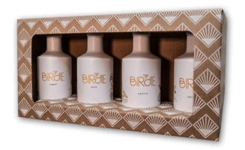 COFFRET GIN BIRDIE KAFFIR TIMUT SHISO CRISPA 4x20CL