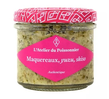 Atelier Du Poissonnier Rillettes De Maquereaux Yuzu Shiso 90gr