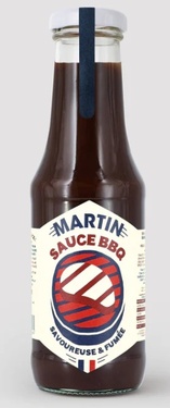 Piment Francais Maison Martin Sauce Bbq 350gr