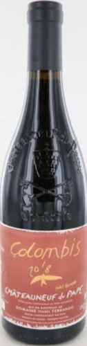 AOP CHATEAUNEUF DU PAPE COLOMBIS DOMAINE ISABELLE FERRANDO 2018 75CL