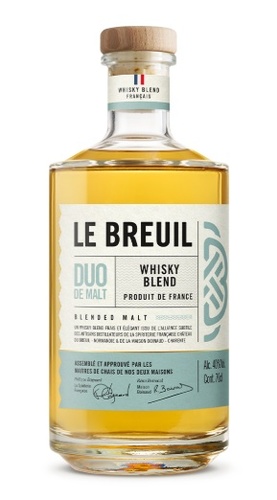 WHISKY NORMANDIE LE BREUIL DUO DE MALT ORIGINE 40% 70CL