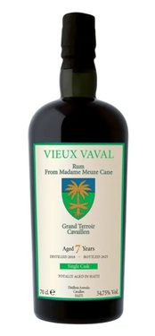 Rhum Haiti Vieux Vaval 7 Ans 2018 Ex-caroni Cask #vv17cr-5 54.75% 70cl