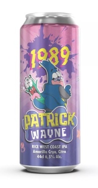 Biere France 1989 Brewing Patrick Wayne Rice West Coast Ipa Cans 6.5% 44cl