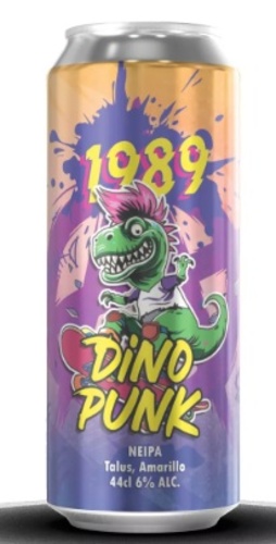 BIERE FRANCE 1989 BREWING DINO PUNK NEIPA CANS 6% 44CL