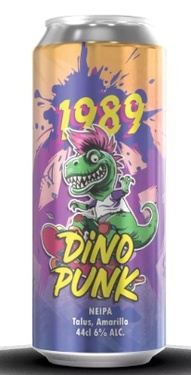 Biere France 1989 Brewing Dino Punk Neipa Cans 6% 44cl
