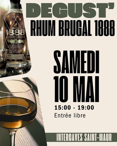 Rdv dégustation RHUM BRUGAL 10 Mai 2025