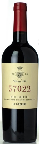 ITALIE TOSCANE DOC BOLGHERI 57022 LE CROCINE 2019 75CL