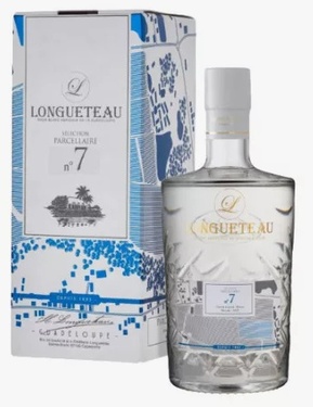 Rhum Blanc Guadeloupe Longueteau Parcelle N°7 Recolte 2022 55% 70cl