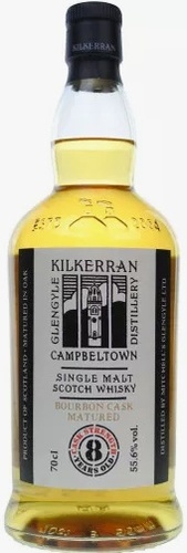 WHISKY ECOSSE CAMPBELTOWN KILKERRAN 8 ANS BRUT DE FUT BOURBON CASK MATURED 55.6% 70CL