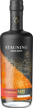 Whisky Danemark Stauning Kaos Triple Malt Finish Rum 54.4% 70cl