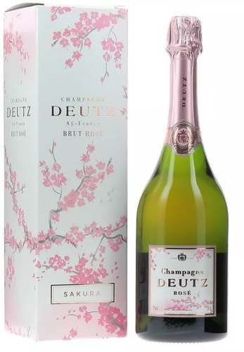 CHAMPAGNE DEUTZ BRUT ROSE EDITION LIMITEE SAKURA 75CL