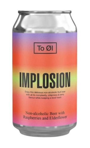 DANEMARK TO OL IMPLOSION FRUITED SANS ALCOOL CANS  0.3% 33CL
