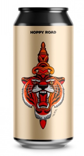 FRANCE HOPPY ROAD TATTOO SERIE HOWLING TIGER HAZY IPA CANS 6.5% 44CL