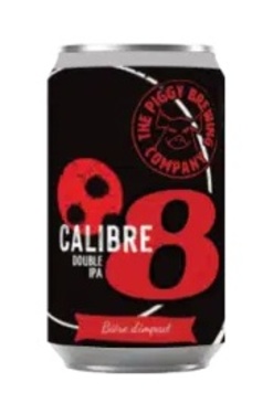 France The Piggy Brewing Calibre 8 Double Ipa Cans 8% 33cl