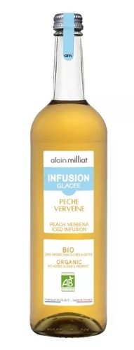 ALAIN MILLIAT INFUSION GLACEE PECHE VERVEINE BIO 75CL