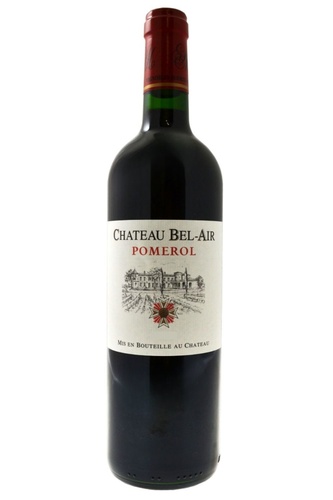 AOP POMEROL CHATEAU BEL AIR 2016 CAISSE BOIS