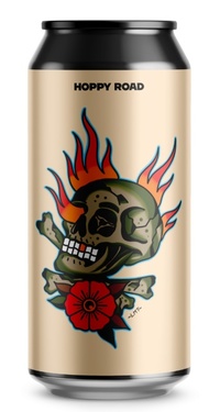 France Hoppy Road Tattoo Serie Fire & Bones Triple Neipa Cans 10% 44cl