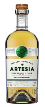 Whisky France Artesia Orge Et Seigle Maltes 46% 70cl