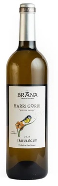 Aop Irouleguy Blanc Harri Gorri  Domaine  Brana 2024 75cl