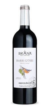 Aop Irouleguy Rouge Harri Gorri  Domaine  Brana 2021 75cl