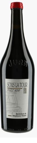 AOP ARBOIS PINOT NOIR  SOUS LA TOUR DOMAINE STEPHANE TISSOT 2022 75CL BIO