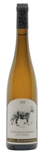 AOP ALSACE  LA FONTAINE AUX ENFANTS  DOMAINE  KREYDENWEISS 2018 75CL BIO