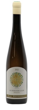 Aop Alsace Riesling Au Dessus De La Loi Domaine  Kreydenweiss 2022 75cl Bio