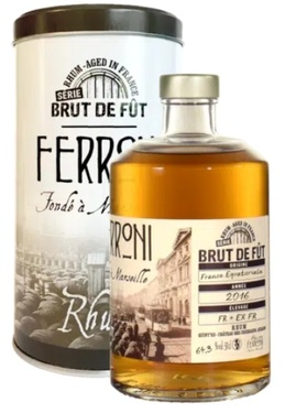 Rhum Ferroni France Equatoriale 2016 6 Ans 64.3% 50cl