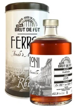 Rhum Ferroni Australie 10 Ans 2013 Paradis 62.3% 50cl