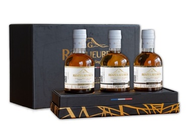 Coffret 3x20cl Whisky Lorraine Rozelieures Parcellaires 60cl