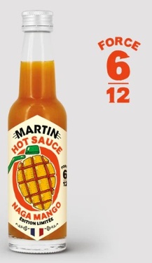 Piment Francais Maison Martin Naga Mango 6/12 10cl