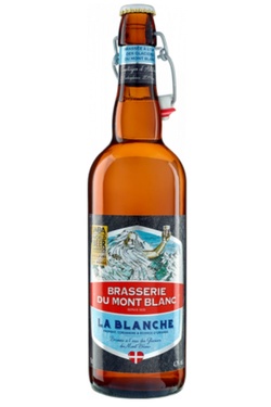 Biere Mont Blanc La Blanche 4,7% 75cl